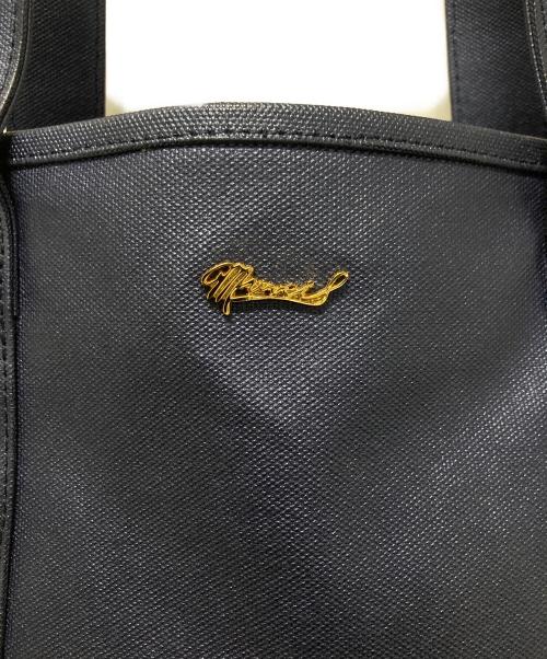 MUVEIL（ミュベール）MUVEIL (ミュベール) トートバッグ ネイビーの古着・服飾アイテム