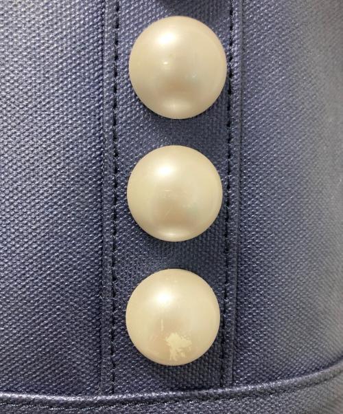MUVEIL（ミュベール）MUVEIL (ミュベール) トートバッグ ネイビーの古着・服飾アイテム