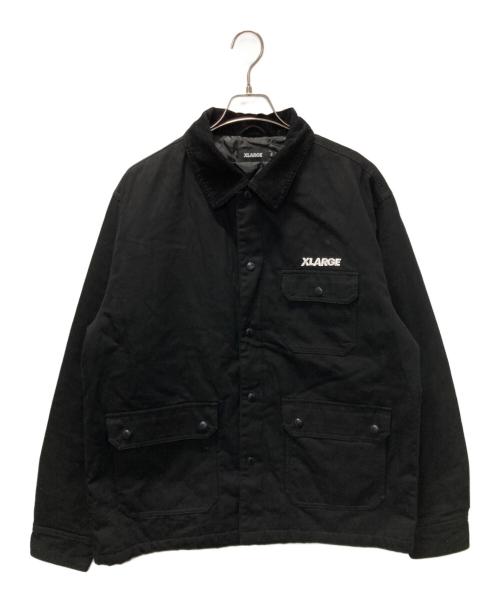 X-LARGE（エクストララージ）X-LARGE (エクストララージ) OG WORK JACKET ブラック サイズ:XLの古着・服飾アイテム