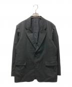 MARKAWAREマーカウェア）の古着「ORGANIC COTTON VOILE YARN TWILL ALBERT JACKET」｜ブラック