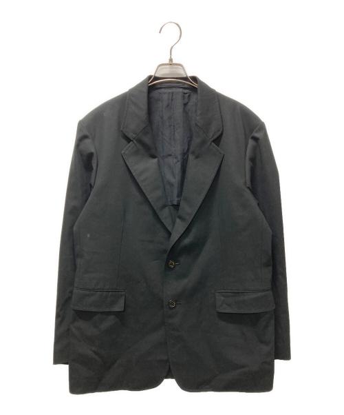 MARKAWARE（マーカウェア）MARKAWARE (マーカウェア) ORGANIC COTTON VOILE YARN TWILL ALBERT JACKET ブラック サイズ:2の古着・服飾アイテム