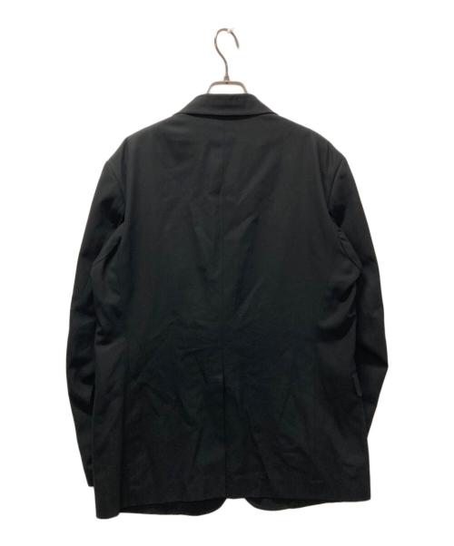 MARKAWARE（マーカウェア）MARKAWARE (マーカウェア) ORGANIC COTTON VOILE YARN TWILL ALBERT JACKET ブラック サイズ:2の古着・服飾アイテム