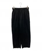 MARKAWAREマーカウェア）の古着「CLASSIC FIT DOUBLE PLEATED TROUSERS」｜ブラック