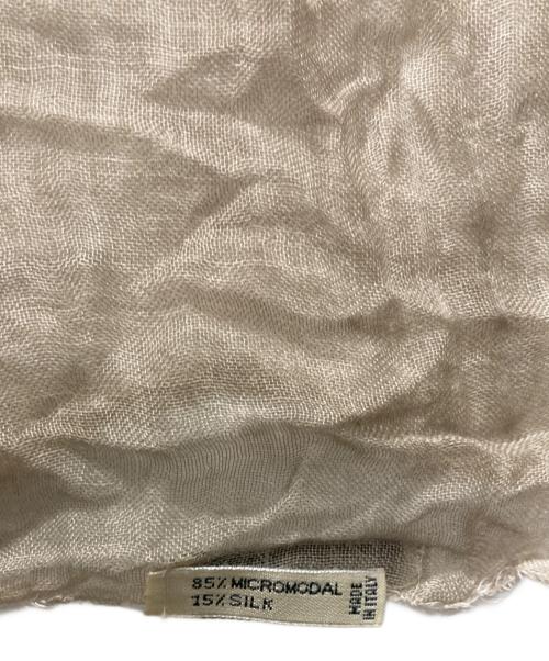 FALIERO SARTI（ファリエロサルティ）FALIERO SARTI (ファリエロサルティ) カシミヤブレンドストール ベージュの古着・服飾アイテム