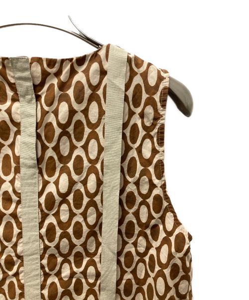 'S Max Mara（エスマックスマーラ）'S Max Mara (エスマックスマーラ) ノースリーブブラウス ブラウン サイズ:38の古着・服飾アイテム