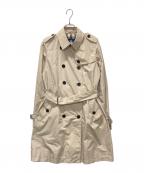 BURBERRY LONDONバーバリーロンドン）の古着「裏地ノバチェックトレンチコート」｜ベージュ