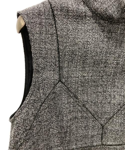 DRIES VAN NOTEN（ドリスヴァンノッテン）DRIES VAN NOTEN (ドリスヴァンノッテン) ノースリーブワンピース グレー サイズ:36の古着・服飾アイテム