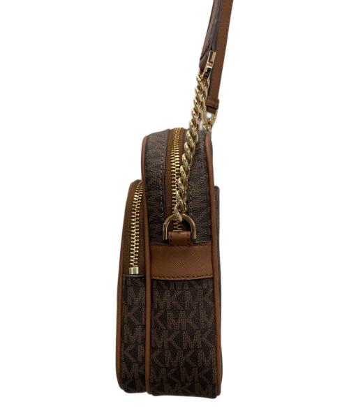 MICHAEL KORS（マイケルコース）MICHAEL KORS (マイケルコース) ショルダーバッグ ブラウンの古着・服飾アイテム