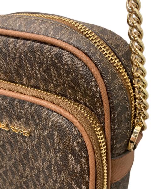 MICHAEL KORS（マイケルコース）MICHAEL KORS (マイケルコース) ショルダーバッグ ブラウンの古着・服飾アイテム