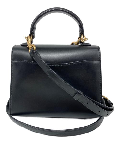 COACH（コーチ）COACH (コーチ) ショルダーバッグ ブラック×ベージュの古着・服飾アイテム