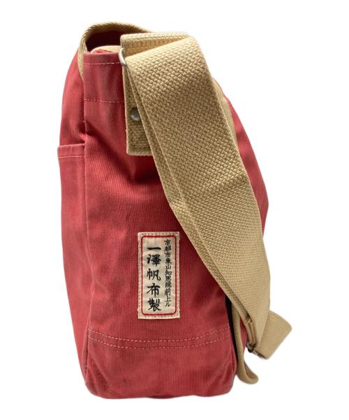 一澤帆布（イチザワハンプ）一澤帆布 (イチザワハンプ) メッセンジャーバッグ レッドの古着・服飾アイテム