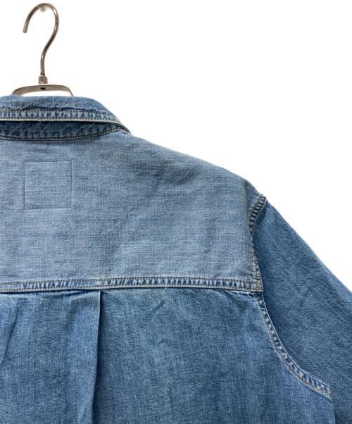 Spick and Span（スピック＆スパン）Spick and Span (スピック＆スパン) 5 1/2 HALF Sleeve Shirt インディゴ サイズ:Fの古着・服飾アイテム
