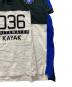 中古・古着 POLO RALPH LAUREN (ポロ・ラルフローレン) ポロシャツ ブラック×ホワイト サイズ:XL：6000円