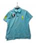 POLO RALPH LAUREN（ポロ・ラルフローレン）の古着「ビッグポニーポロシャツ」｜スカイブルー
