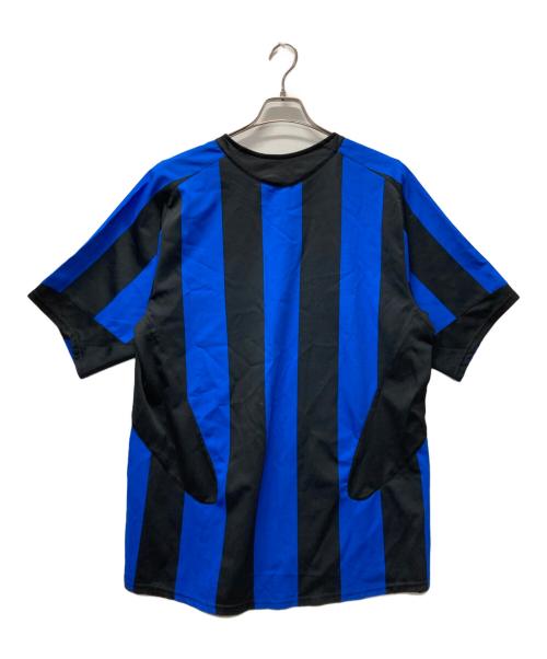 NIKE（ナイキ）NIKE (ナイキ) インテル 05-06ホーム サッカーユニフォーム ブルー サイズ:Lの古着・服飾アイテム