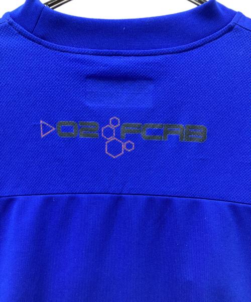 F.C.R.B.（エフシーレアルブリストル）F.C.R.B. (エフシーレアルブリストル) ロゴTシャツ ブルー サイズ:Mの古着・服飾アイテム