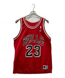 Champion（チャンピオン）の古着「NBA BULLS ビブス」｜レッド