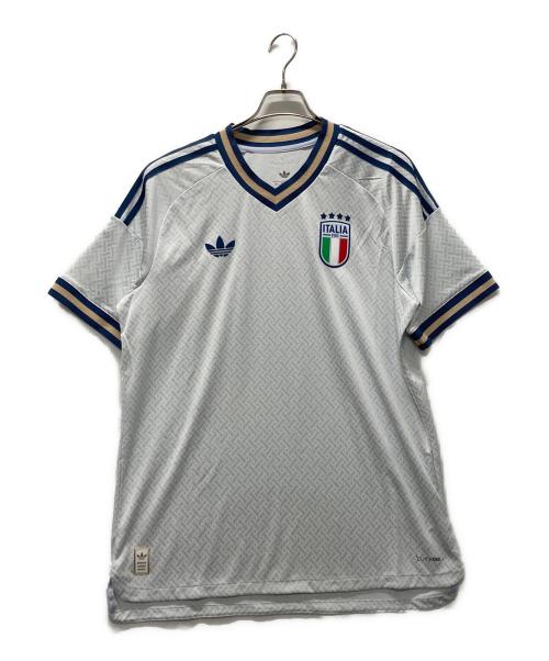 adidas Originals（アディダスオリジナル）adidas originals (アディダスオリジナル) イタリア代表 26 アウェイ オーセンティック ユニフォーム スカイブルー サイズ:3XLの古着・服飾アイテム