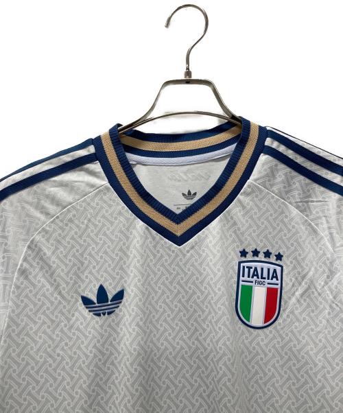 adidas Originals（アディダスオリジナル）adidas originals (アディダスオリジナル) イタリア代表 26 アウェイ オーセンティック ユニフォーム スカイブルー サイズ:3XLの古着・服飾アイテム