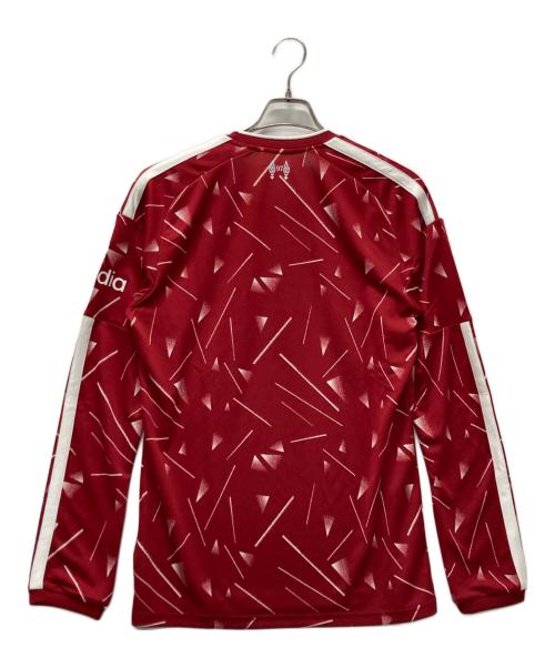 adidas（アディダス）adidas (アディダス) リバプールFC 26/27 ホーム レプリカ 長袖ユニフォーム バーガンディー サイズ:Mの古着・服飾アイテム
