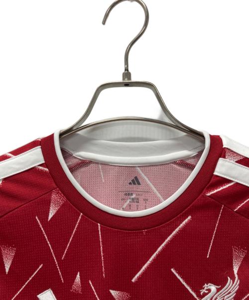 adidas（アディダス）adidas (アディダス) リバプールFC 26/27 ホーム レプリカ 長袖ユニフォーム バーガンディー サイズ:Mの古着・服飾アイテム