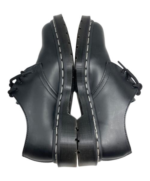 Dr.Martens（ドクターマーチン）Dr.Martens (ドクターマーチン) 1461 ホワイトステッチ 3ホールシューズ ブラック サイズ:UK5の古着・服飾アイテム
