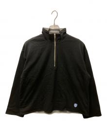 ORCIVAL（オーシバル）の古着「HALF ZIP LONGSLEEVE PULLOVER」｜ブラック