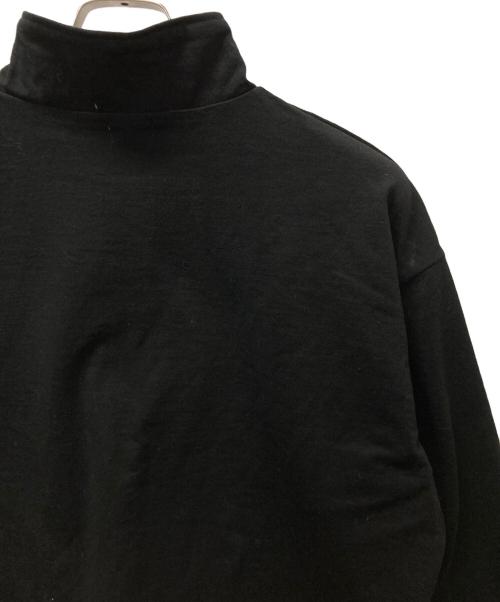 ORCIVAL（オーシバル）ORCIVAL (オーシバル) HALF ZIP LONGSLEEVE PULLOVER ブラック サイズ:１ 未使用品の古着・服飾アイテム