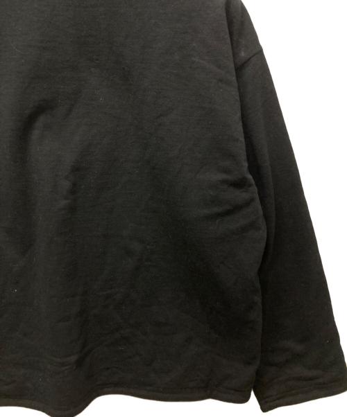 ORCIVAL（オーシバル）ORCIVAL (オーシバル) HALF ZIP LONGSLEEVE PULLOVER ブラック サイズ:１ 未使用品の古着・服飾アイテム