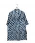 BURBERRY（バーバリー）の古着「TBロゴ モノグラムシャツ」｜スカイブルー