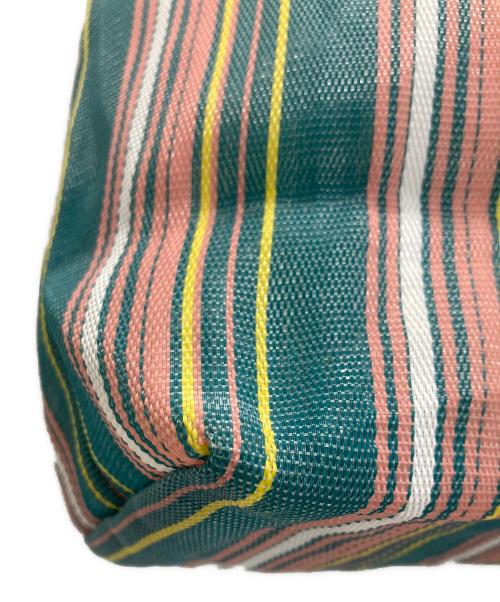 MARNI（マルニ）MARNI (マルニ) マーケット トートバッグ グリーン×ピンクの古着・服飾アイテム