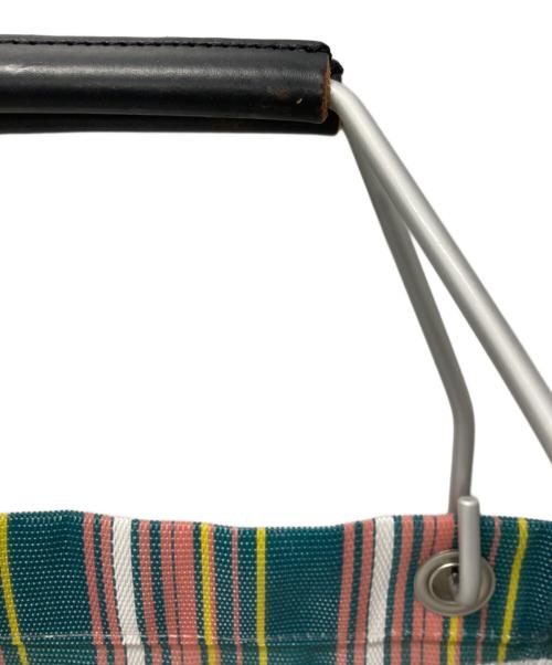 MARNI（マルニ）MARNI (マルニ) マーケット トートバッグ グリーン×ピンクの古着・服飾アイテム