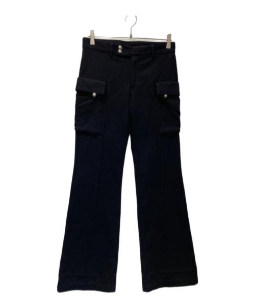 tricot COMME des GARCONS（トリココムデギャルソン）tricot COMME des GARCONS (トリココムデギャルソン) フレアパンツ ネイビー サイズ:Mの古着・服飾アイテム