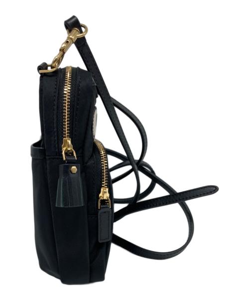ANYA HINDMARCH（アニヤ・ハインドマーチ）ANYA HINDMARCH (アニヤ・ハインドマーチ) EYES ESSENTIALS クロスボディ バッグ ブラックの古着・服飾アイテム