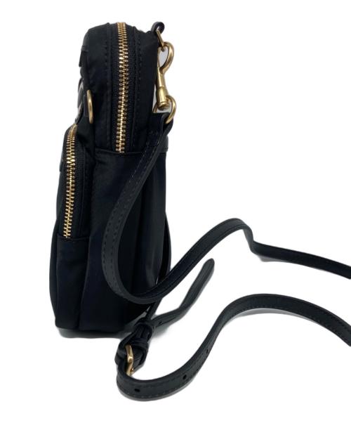 ANYA HINDMARCH（アニヤ・ハインドマーチ）ANYA HINDMARCH (アニヤ・ハインドマーチ) EYES ESSENTIALS クロスボディ バッグ ブラックの古着・服飾アイテム