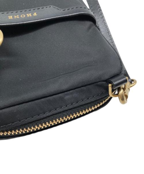 ANYA HINDMARCH（アニヤ・ハインドマーチ）ANYA HINDMARCH (アニヤ・ハインドマーチ) EYES ESSENTIALS クロスボディ バッグ ブラックの古着・服飾アイテム