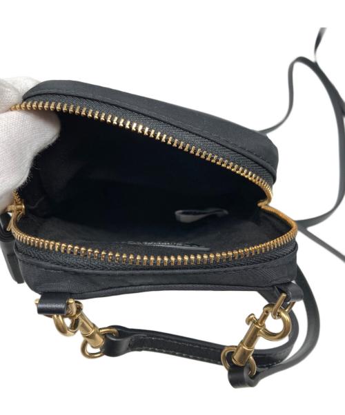ANYA HINDMARCH（アニヤ・ハインドマーチ）ANYA HINDMARCH (アニヤ・ハインドマーチ) EYES ESSENTIALS クロスボディ バッグ ブラックの古着・服飾アイテム
