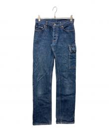 HELMUT LANG（ヘルムートラング）の古着「デニムカーゴパンツ」｜インディゴ