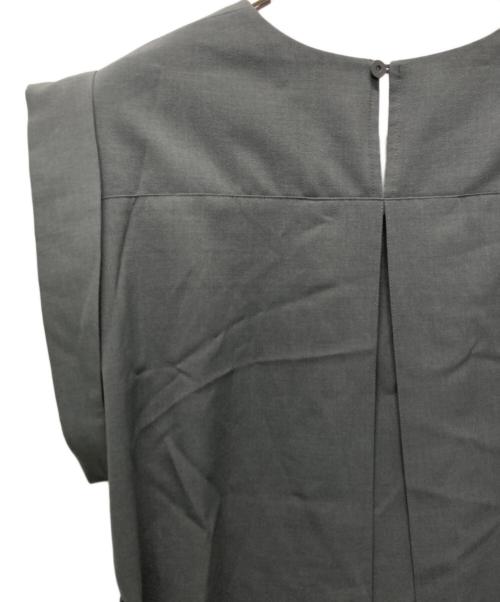 STUDIOUS（ステュディオス）STUDIOUS (ステュディオス) Back Tucked Dress グレー サイズ:１の古着・服飾アイテム