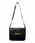 CELINE (セリーヌ) マカダム金具ショルダーバッグ ブラック：30000円