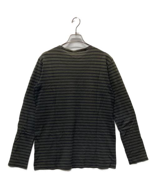 LAD MUSICIAN（ラッドミュージシャン）LAD MUSICIAN (ラッドミュージシャン) ボーダーカットソー オリーブ サイズ:44の古着・服飾アイテム