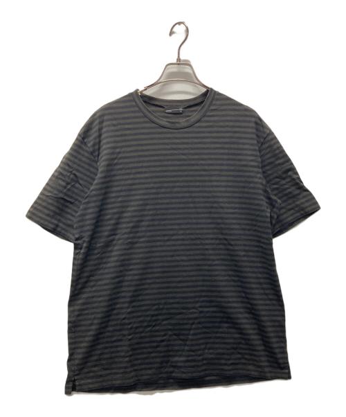 LAD MUSICIAN（ラッドミュージシャン）LAD MUSICIAN (ラッドミュージシャン) ボーダーTシャツ オリーブ サイズ:42の古着・服飾アイテム
