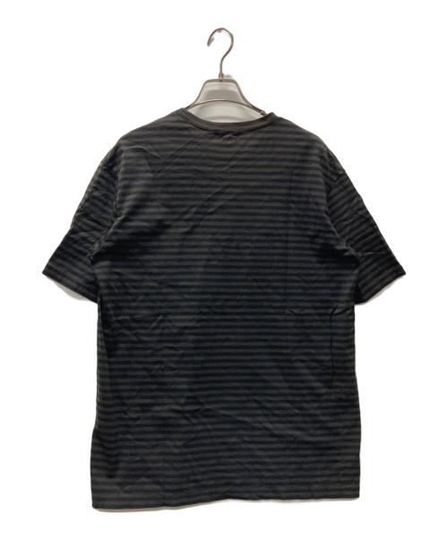 LAD MUSICIAN（ラッドミュージシャン）LAD MUSICIAN (ラッドミュージシャン) ボーダーTシャツ オリーブ サイズ:42の古着・服飾アイテム