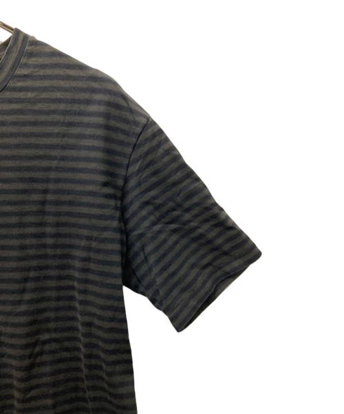LAD MUSICIAN（ラッドミュージシャン）LAD MUSICIAN (ラッドミュージシャン) ボーダーTシャツ オリーブ サイズ:42の古着・服飾アイテム