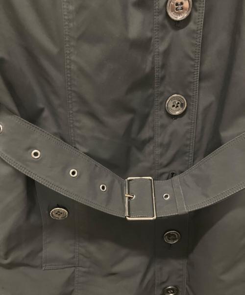 BURBERRY LONDON（バーバリーロンドン）BURBERRY LONDON (バーバリーロンドン) フォックスファーダウンライナー付トレンチコート ブラック サイズ:40の古着・服飾アイテム
