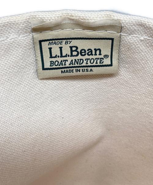 L.L.Bean（エルエルビーン）L.L.Bean (エルエルビーン) キャンバストートバッグ イエロー×アイボリーの古着・服飾アイテム