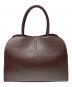 MONOROW (モノロウ) BLANC LARGE BURGUNDY BROWN/トートバッグ ブラウン：10000円