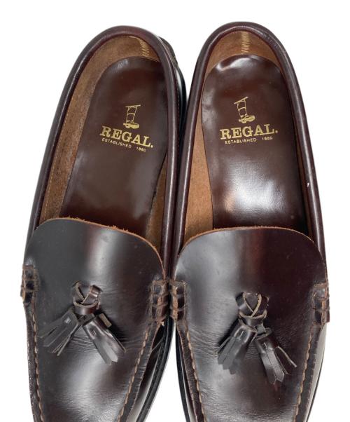REGAL（リーガル）REGAL (リーガル) タッセルローファー ブラウン サイズ:25.5の古着・服飾アイテム