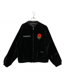 TOWN CRAFT×JOURNAL STANDARD relume（タウンクラフト×ジャーナルスタンダード レリューム）の古着「別注スーベニアジャケット "GERMANY"」｜ブラック