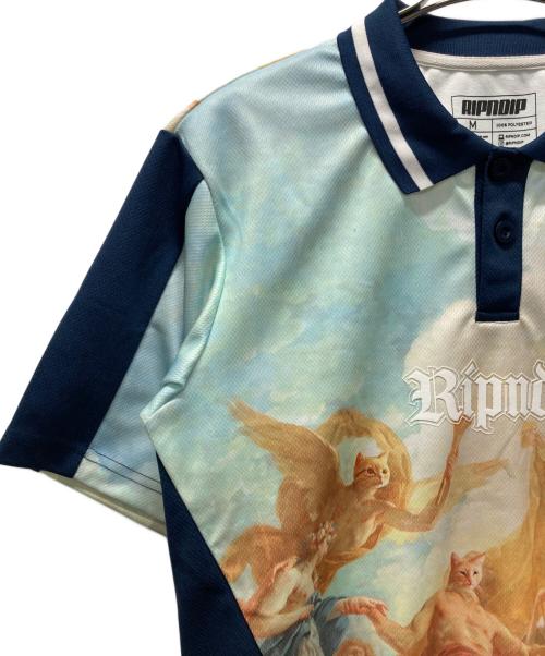 RIPNDIP（リップンディップ）RIPNDIP (リップンディップ) Heavens Waiting Soccer Jersey スカイブルー サイズ:Ｍの古着・服飾アイテム
